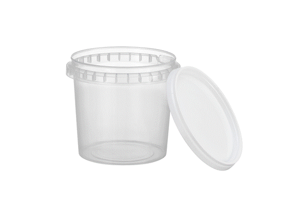 Injection Molded Thin-Wall Can with Lid